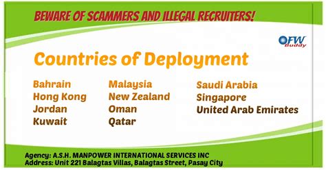 ash manpower international services
